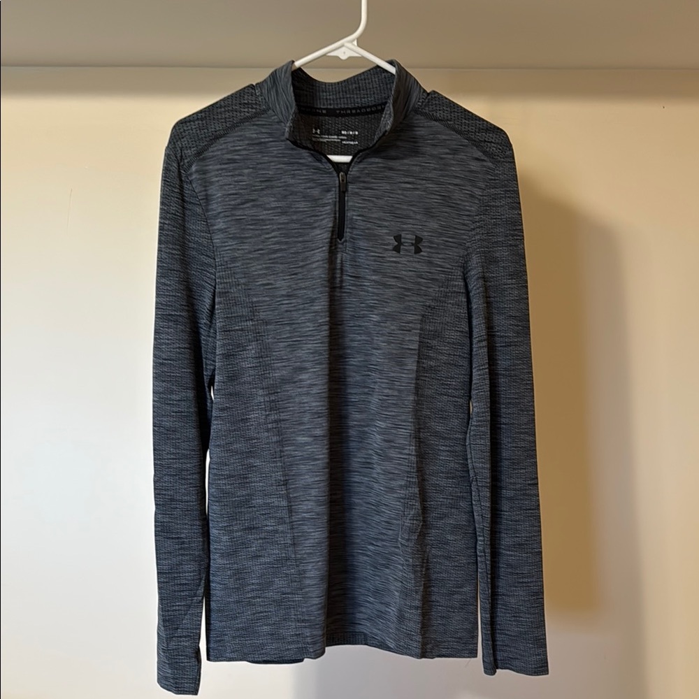 Under Armour Men's Black Quarter-Zip Jacket